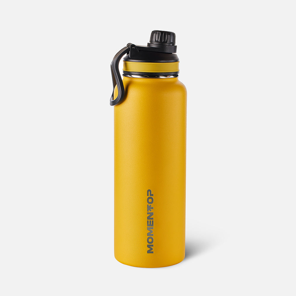 BOTELLA DEPORTIVA MOMENTOP™ DE 40 oz | MIEL Y MOSTAZA