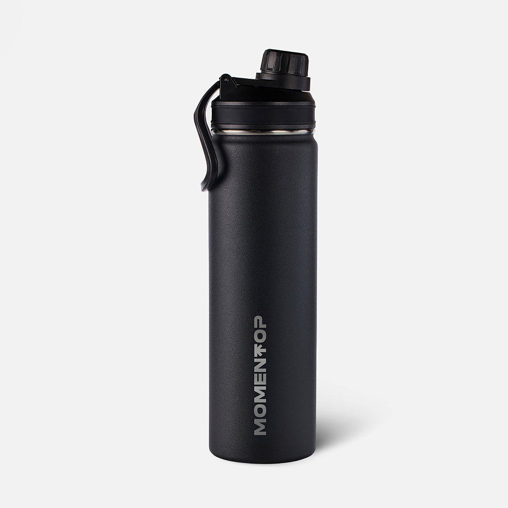 BOTELLA DEPORTIVA MOMENTOP™ DE 22 oz | DOBLE NEGRO