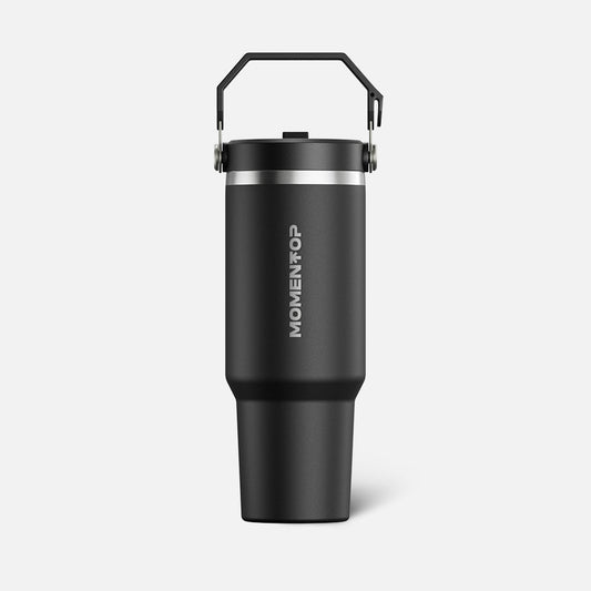 VASO DEPORTIVO MOMENTOP™ DE 40 oz | DOBLE NEGRO
