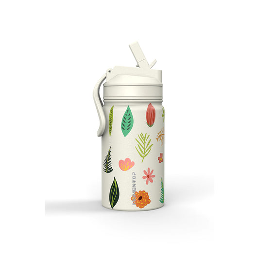 BOTELLA DE AGUA PARA NIÑOS DE 355 ml | BLANCO NUBE